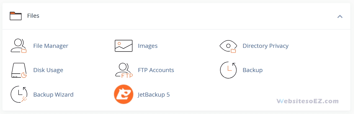 cpanel files
