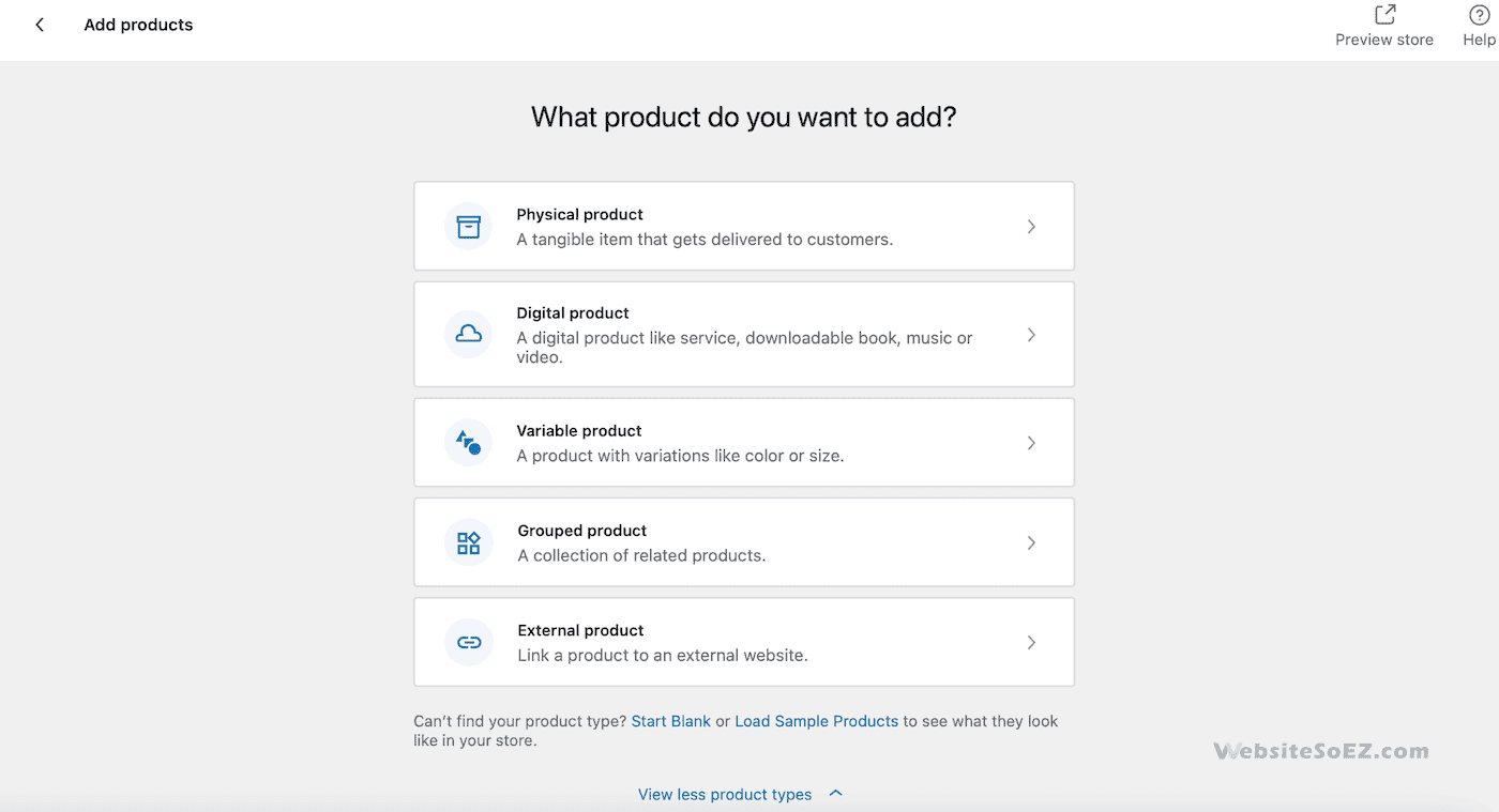 WooCommerce Setup Wizard