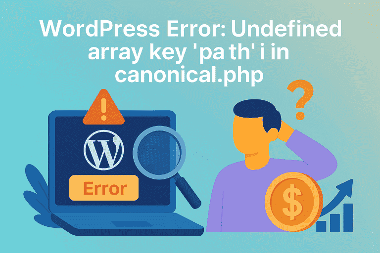 Undefined Array Key path